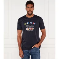 Koszulki męskie - Gant T-shirt GRAPHIC Regular Fit - miniaturka - grafika 1
