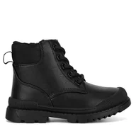 Buty dla chłopców - Trzewiki Action Boy CM231117-46 Czarny - miniaturka - grafika 1