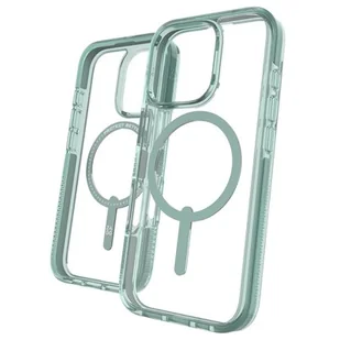 Etui ZAGG Santa Cruz Snap Magsafe do Apple iPhone 16 Pro Przezroczysto-zielony - Etui i futerały do telefonów - miniaturka - grafika 2