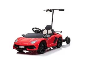 Auto Na Akumulator Lamborghini Aventador  SX2018 Czerwony Z Platformą - Pojazdy elektryczne dla dzieci - miniaturka - grafika 1
