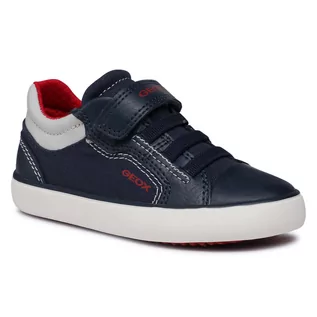 Buty dla chłopców - Trampki GEOX - J Gisli B. A J155CA 010FE C0735 M Navy/Red - grafika 1