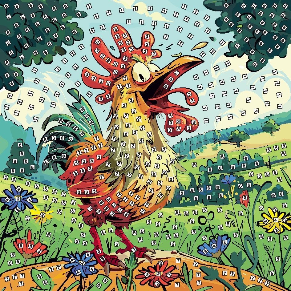 Mozaika piankowa Kogut Fun&Joy