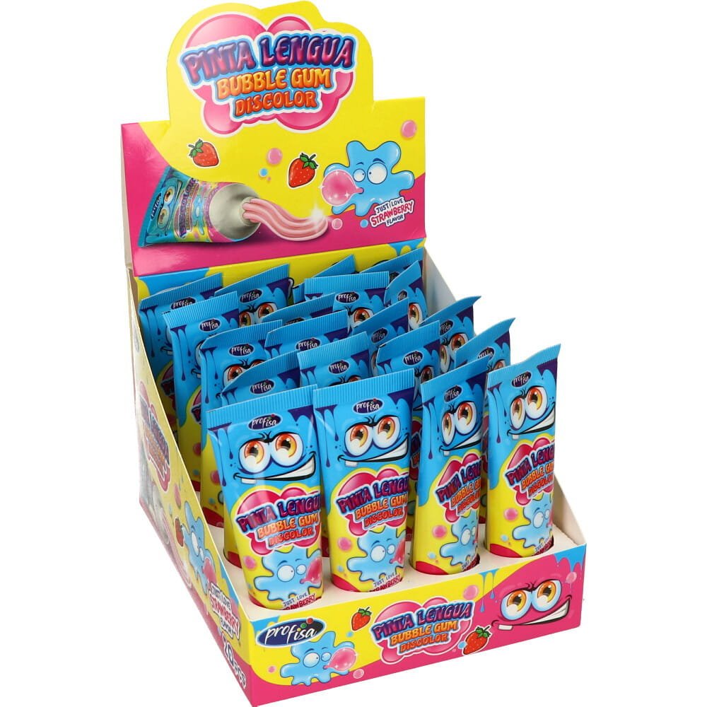 PINTA LENGUA GUMA DO ŻUCIA W TUBCE (22G) 20 SZT