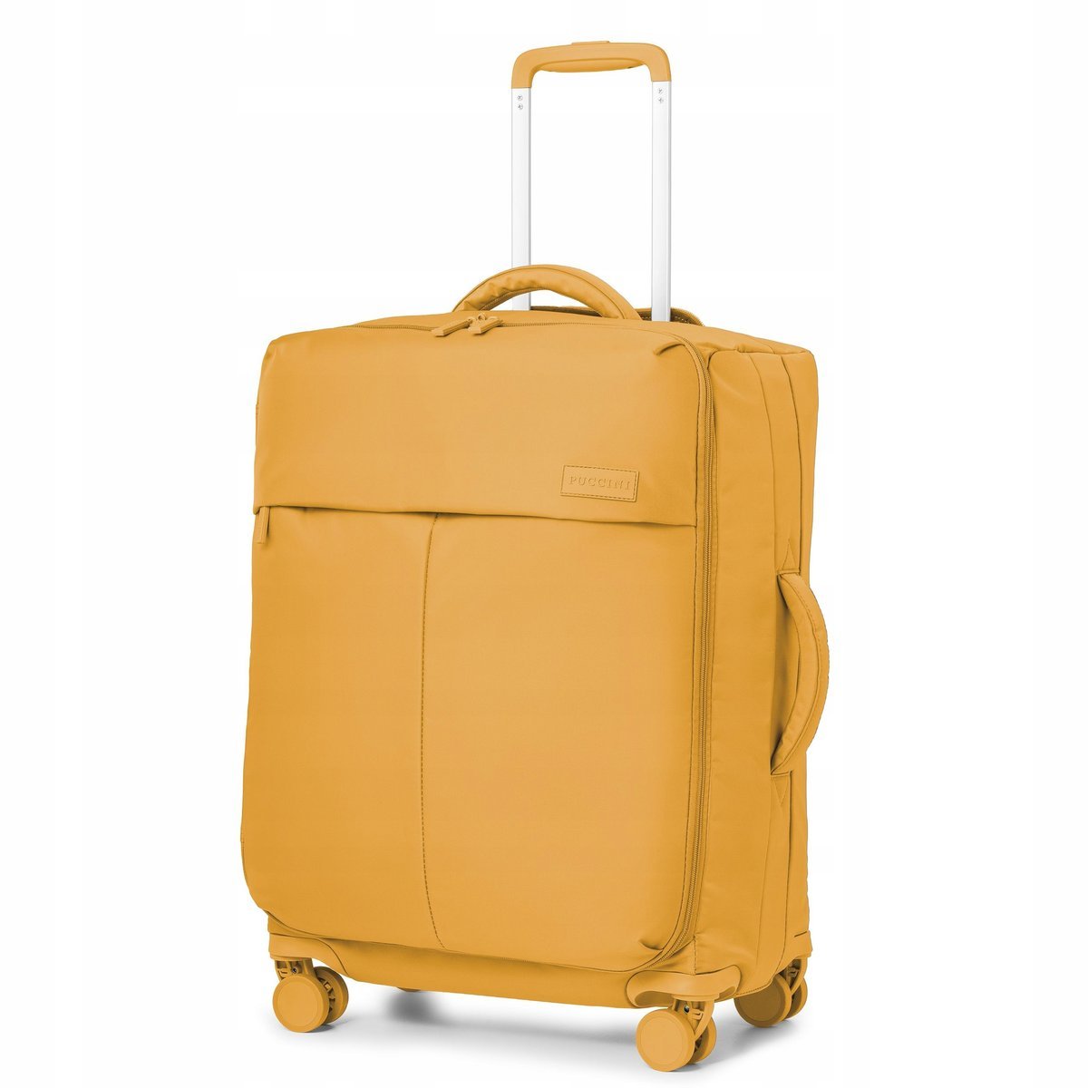 PUCCINI Walizka Podróżna Średnia Miękka Materiałowa Nylon EM50251B-6 Żółta