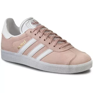 Buty sportowe damskie - Adidas Gazelle BB5472 różowy - grafika 1