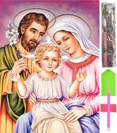 Zabawki kreatywne - HAFT DIAMENTOWY 5D Zestaw Obraz MOZAIKA 40*60cm - miniaturka - grafika 1