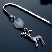 Zakładki do książek - Świąteczna zakładka do książki - Rudolf - miniaturka - grafika 1