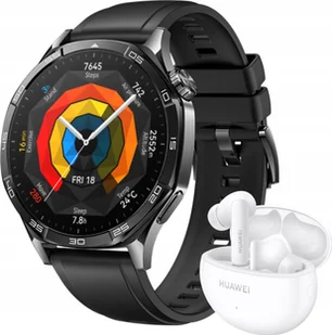 Huawei Watch GT 5 46mm Active Czarny - Smartwatch - miniaturka - grafika 1