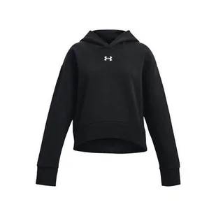 Bluza sportowa dziewczęca Under Armour Rival Fleece Crop - Odzież sportowa dziecięca - miniaturka - grafika 1