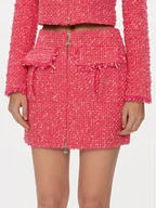 Spódnice - Patrizia Pepe Spódnica mini 8G0402/A376-F592 Różowy Regular Fit - miniaturka - grafika 1