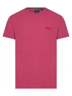 Koszulki męskie - Superdry - T-shirt męski, wyrazisty róż - miniaturka - grafika 1