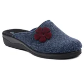 Kapcie damskie - Ciepłe kapcie damskie filcowe pantofle domowe zakryte  Inblu CA-116-39 - miniaturka - grafika 1
