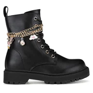 Buty dla dziewczynek - Trzewiki Mickey&Friends AW24-142DSTC Czarny - miniaturka - grafika 1