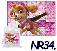Puzzle - PUZZLE UKŁADANKA PREZENT 24 EL. PSI PATROL PIESKI SKYE+WORECZEK Z NADRUKIEM - miniaturka - grafika 1