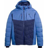 Kurtki i kamizelki sportowe męskie - Kurtka narciarska puchowa męska 4FAW23TDJAM278 4F - miniaturka - grafika 1