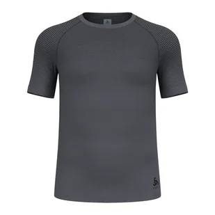 Męska koszulka termoaktywna Odlo Performance Light Base Layer Top grey melange - M - Koszulki sportowe męskie - miniaturka - grafika 1