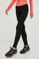Legginsy - Columbia legginsy funkcyjne Midweight Stretch damskie kolor czarny - miniaturka - grafika 1