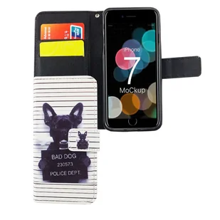 Etui na telefon komórkowy Etui na telefon komórkowy Apple iPhone SE 2020 Bad Dog White - Etui i futerały do telefonów - miniaturka - grafika 1