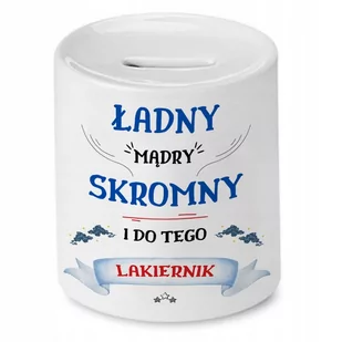 Skarbonka Dla Lakiernika na Urodziny na Prezent z Nadrukiem ze Zdjęciem - Skarbonki Skarbonka Dla Lakiernika na Urodziny na Prezent z Nadrukiem ze Zdjęciem - Skarbonki - miniaturka - grafika 1
