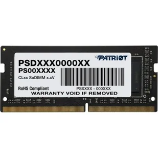 Patriot do laptopa Signature SODIMM DDR4 16 GB 3200 MHz CL22 PSD416G32002S PSD416G32002S - Pamięci RAM - miniaturka - grafika 1
