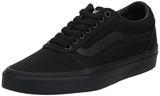 Trampki męskie - Vans Czarne trampki męskie 46 VN0A38DM1861_(Canvas) Black/Black-46 - grafika 1