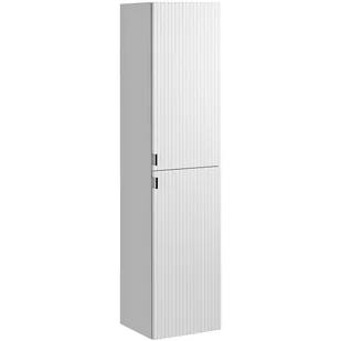 Comad Leonardo White szafka 150 cm boczna wysoka wisząca Biały Smooth/mat LEONARDOWHITE80-00-B-2D - Szafki łazienkowe - miniaturka - grafika 2