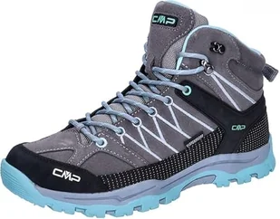 CMP Dziecięce buty trekkingowe Rigel Mid Wp, uniseks, cemento alluminio, 31 EU - Buty dla chłopców - miniaturka - grafika 1