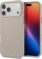 Etui i futerały do telefonów - Spigen Silicone Fit MagSafe, stone - iPhone 17 Pro - miniaturka - grafika 1