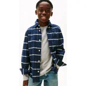 Bluzki dla chłopców - Tommy Hilfiger Koszula | Regular Fit - miniaturka - grafika 1