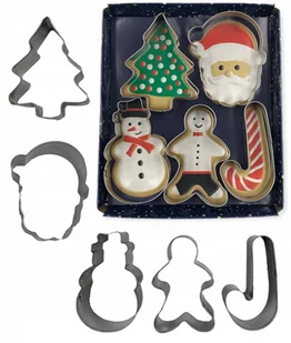 Śwąteczne Foremki Wykrawacze Do Ciastek Pierników - Formy do ciast - miniaturka - grafika 1