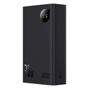 Baseus Adaman2 Powerbank 20000mAh 30W PPAD050001 z wyświetlaczem 2 x USB / 1x USB Typ C Power Delivery Quick Charge SCP czarny - Powerbanki - miniaturka - grafika 15