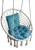 Poduszki ogrodowe - Poduszka fotel wiszący BOCIANIE GNIAZDO dom ogród - miniaturka - grafika 1
