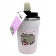 Kubki termiczne - Pusheen Kubek Termiczny 350ml Różowy - miniaturka - grafika 1
