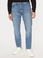 Spodnie męskie - Calvin Klein Dżinsy - Tapered fit - w kolorze błękitnym - miniaturka - grafika 1