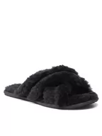 Klapki i japonki damskie - UGG Kapcie W Scuffita 1123572 Czarny - miniaturka - grafika 1