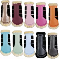 Akcesoria jeździeckie - HKM Comfort Horse Boots Rosa L - miniaturka - grafika 1