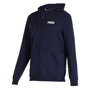 Bluza z kapturem męska Puma ESSENTIAL FULL-ZIP FL granatowa 84724203-XL - Bluzy męskie - miniaturka - grafika 1