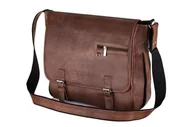 Torby męskie - Stylowa brązowa casual torba męska na ramię SOLIER S12 - miniaturka - grafika 1