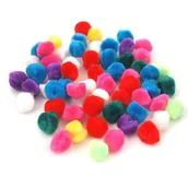 Dekoratorstwo - Craft with Fun Ozdoba dekoracyjna pompon mini 60el - miniaturka - grafika 1