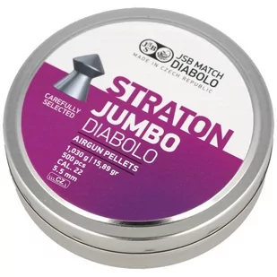 JSB - Śrut do wiatrówki Diabolo Straton Jumbo .22 / 5.5 mm - 500 szt. - 546238-500 - Amunicja do wiatrówek - miniaturka - grafika 1