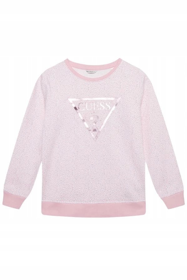 Bluza dziecięca Guess J4GQ01 KA6R3 P03C różowy - 14A