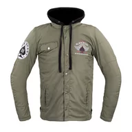 Odzież motocyklowa - W-TEC Black Heart Męska kurtka motocyklowa z aramidem W-TEC Black Heart Hat Skull Jacket, Khaki, 5XL 22862-5XL - miniaturka - grafika 1