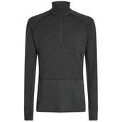 Bluzy sportowe męskie - Męska bluza Icebreaker ZoneKnit™ 260 LS Half Zip Rozmiar: M / Kolor: ciemnoszary - miniaturka - grafika 1