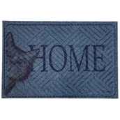 Wycieraczki - Wycieraczka materiałowa Home 40 х 60 cm niebieski - miniaturka - grafika 1