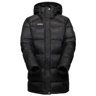 Kurtki i kamizelki sportowe damskie - Płaszcz damski Mammut Glacier Glow IN Hooded Parka Women Rozmiar: M / Kolor: czarny - miniaturka - grafika 1