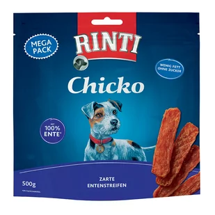 RINTI Chicko, kaczka - 500 g| Dostawa i zwrot GRATIS od 99 zł - Przysmaki dla psów - miniaturka - grafika 1