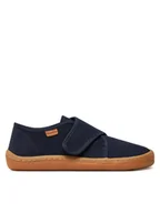 Buty dla chłopców - Froddo Kapcie Barefoot Slippers G1700408 S Niebieski - miniaturka - grafika 1
