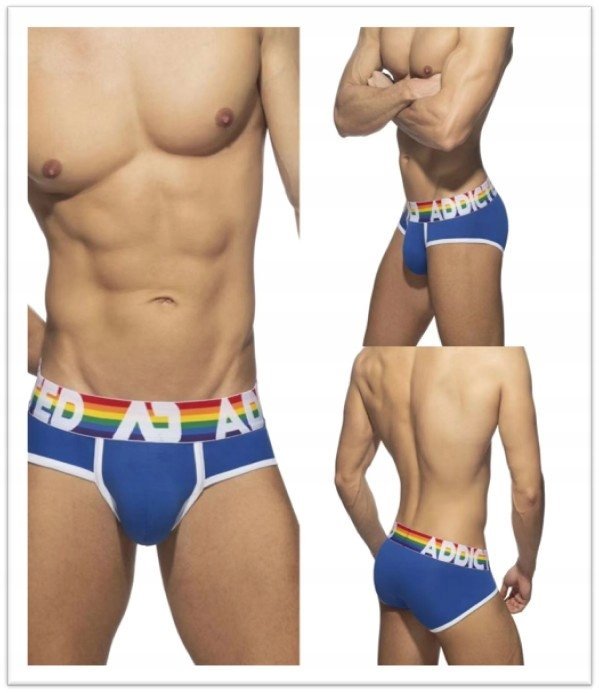Męska bielizna, slipy marki ADDICTED rozmiar L, nowe (2856)