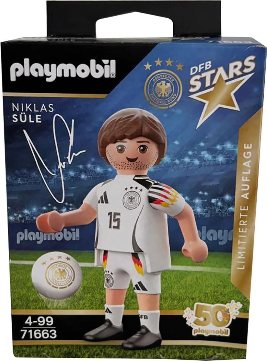 PLAYMOBIL 71663 Footballer DFB Niklas Sule