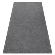 Wykładziny - DYWAN - WYKŁADZINA INDUS 95 gładki, melanż szary 100x200 cm - miniaturka - grafika 1